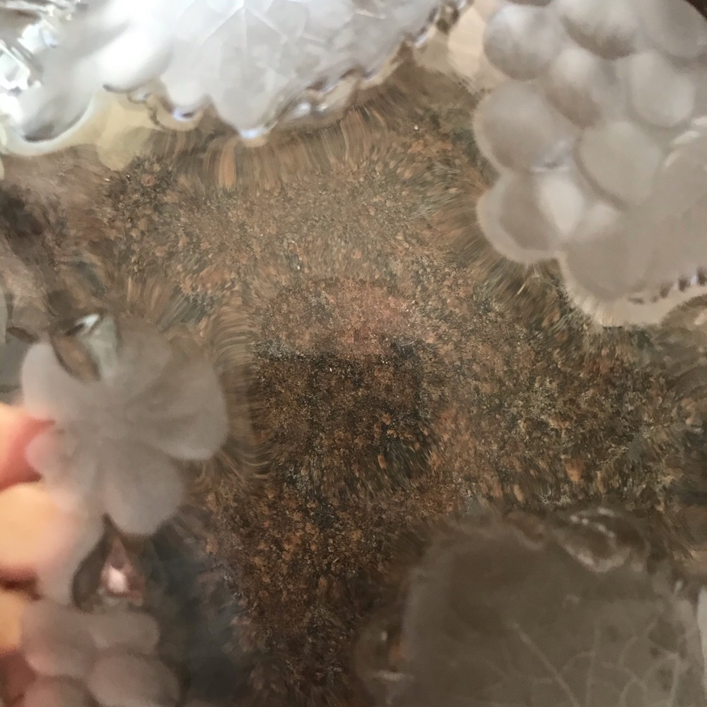 Glass serving dish - Picture 3 of 4